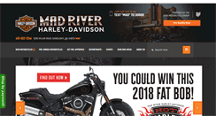 Desktop Screenshot of madriverharley.com